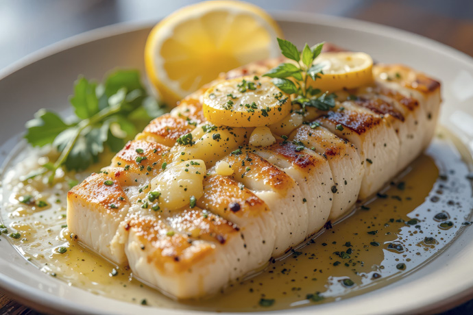 Pescado blanco para la dieta para Helicobacter pylori.