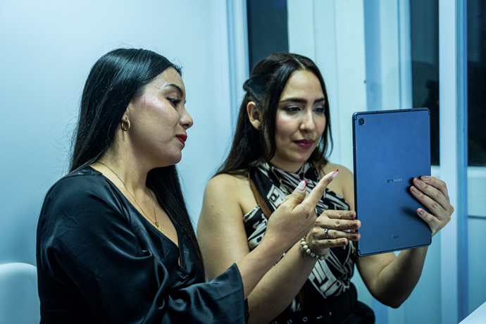 Cabina Blua: Selfies que Cuidan
