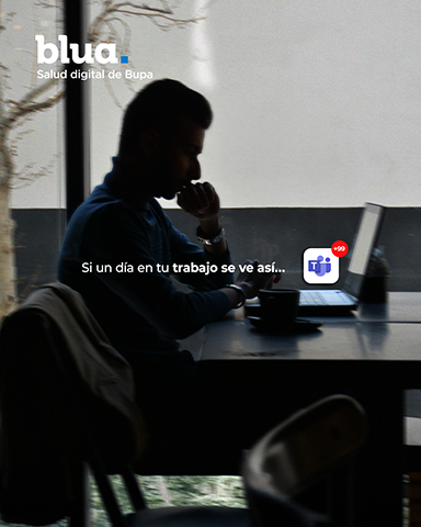 Estrés diario en oficina